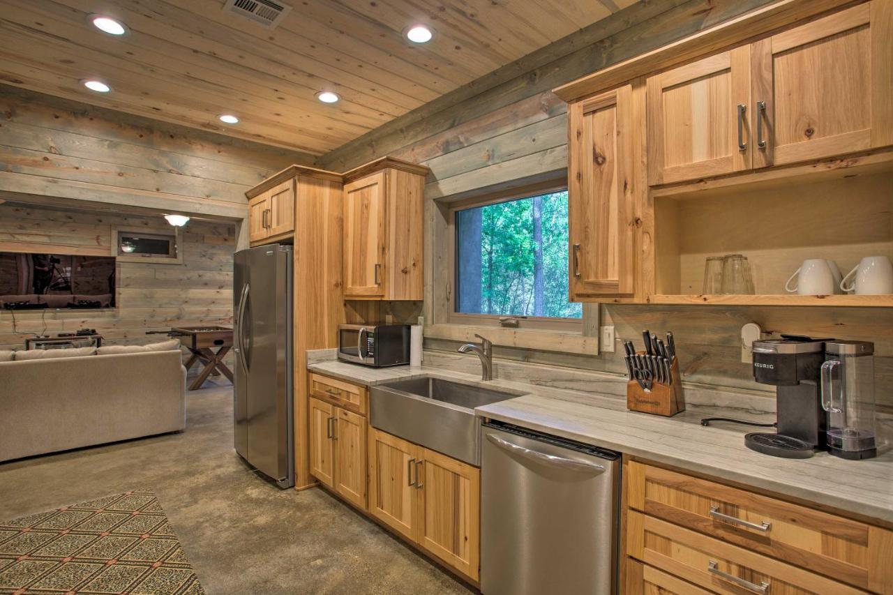 Luxe Broken Bow Cabin Game Room, Fire Pit And Deck! Exterior foto