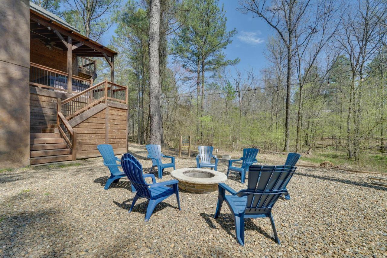 Luxe Broken Bow Cabin Game Room, Fire Pit And Deck! Exterior foto